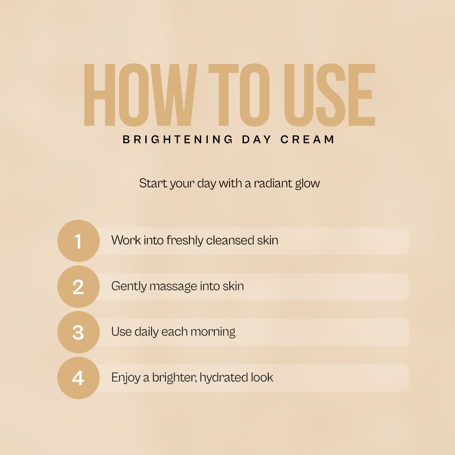 Crema de día iluminadora